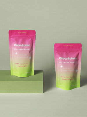 Glowtonic Collagen Boost Strawberry-Lime